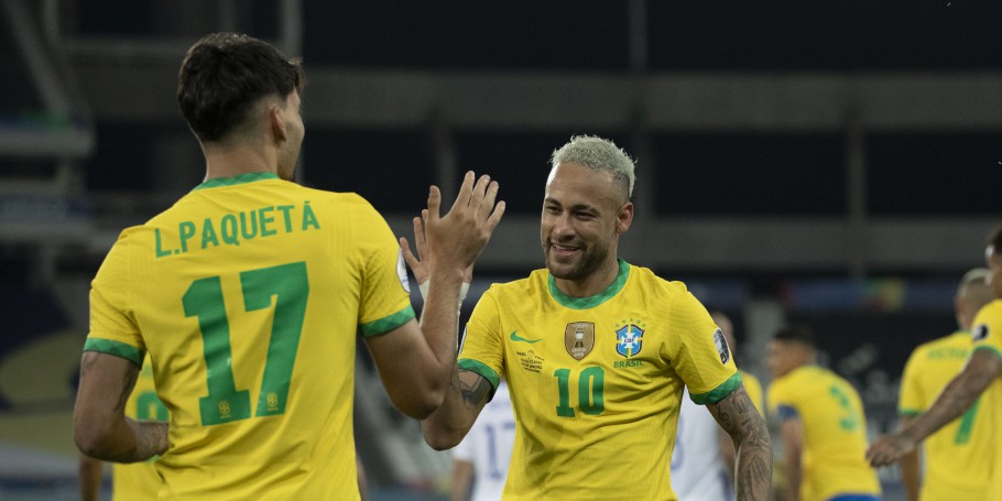 Brasil x Chile pelas qusrtas de final da Copa América 2021