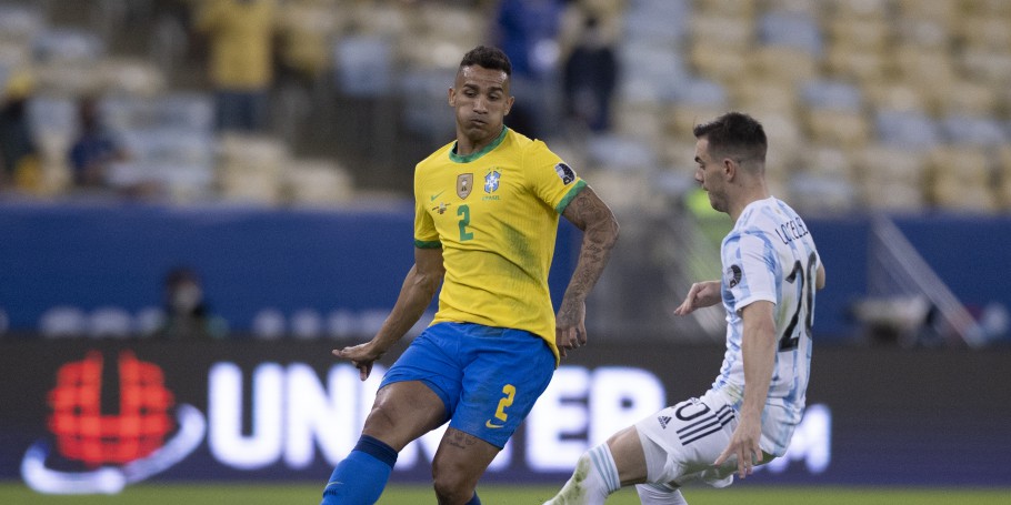 Brasil x Argentina pela final da Copa América 2021