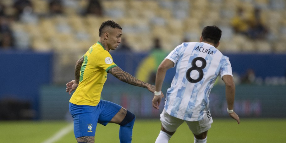 Brasil x Argentina pela final da Copa América 2021