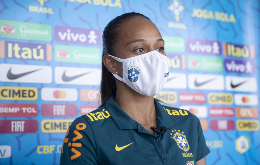 Adriana Maga está na lista de convocadas pela técnica Pia - Foto: Thais Magalhães/CBF