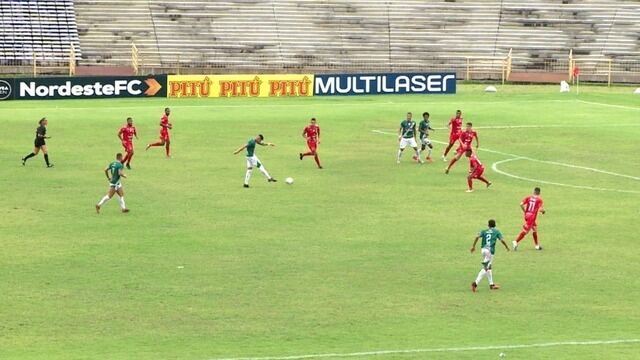 Golaço de Manoel abre vitória do Altos por 2 a 0 sobre o 4 de Julho na Copa do Nordeste