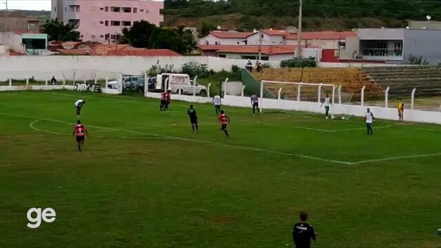 Gol do Flamengo-PI! Waldir recebe de Barata e marca sobre o Picos