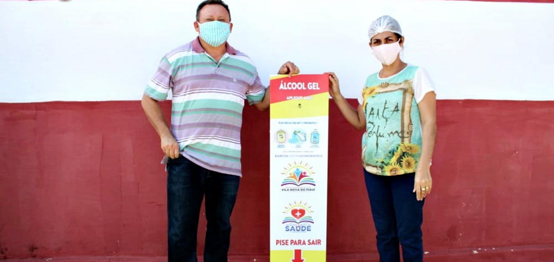 Saúde de Vila Nova distribui totens de álcool em gel em pontos da ...