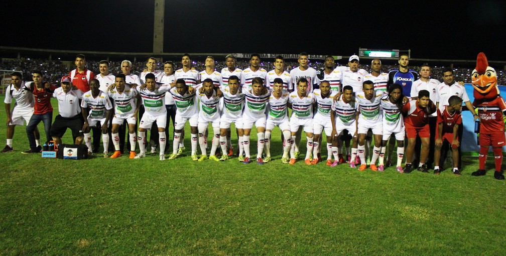 River-PI x Botafogo-SP — Foto: Abdias Bideh/GloboEsporte.com