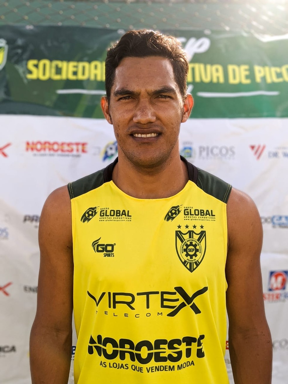 Bruno Ocara - volante - Picos — Foto: Antônio Rocha