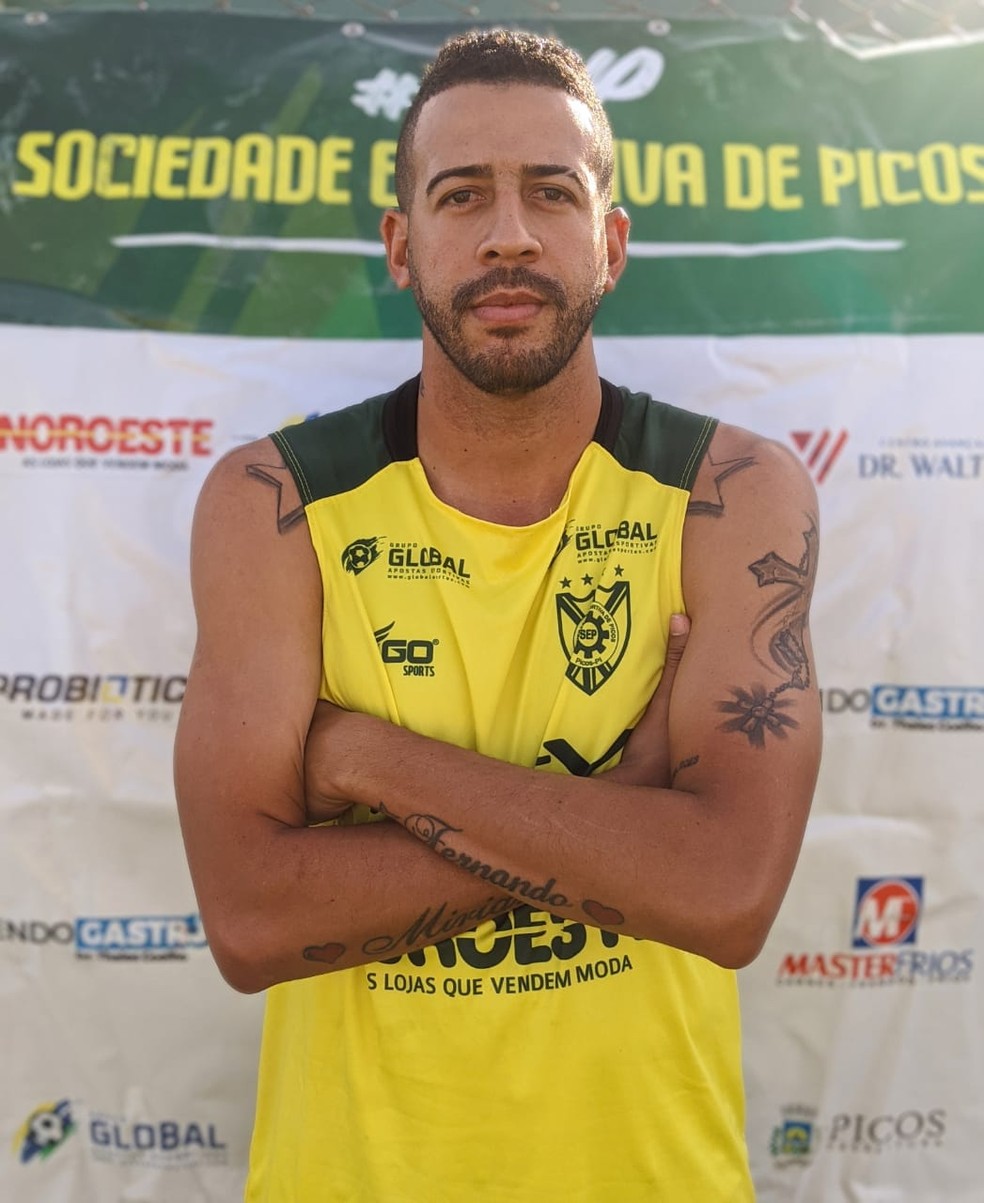 Diego Costa - Meia - Picos — Foto: Antônio Rocha