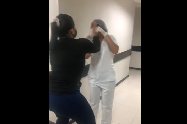 Vídeo da confusão viralizou nas redes sociais (Foto: Reprodução)